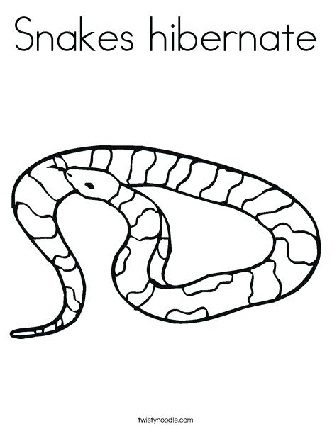 468x605 Snake Coloring Pages Striped Snake Coloring Page Cobra Snake