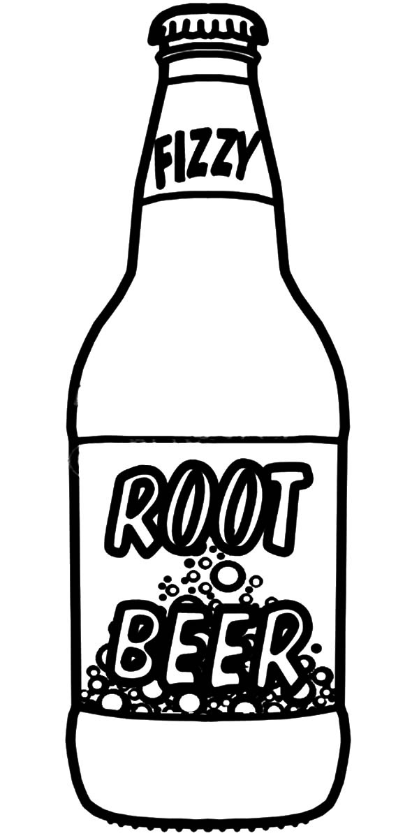 600x1200 Soda Bottle Coloring Pages