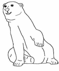 236x283 Picture Of White Polar Bear Sitting Down Closing It's Eyes In