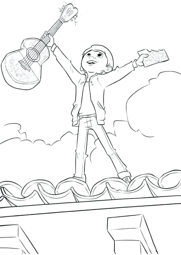Coco Coloring Pages