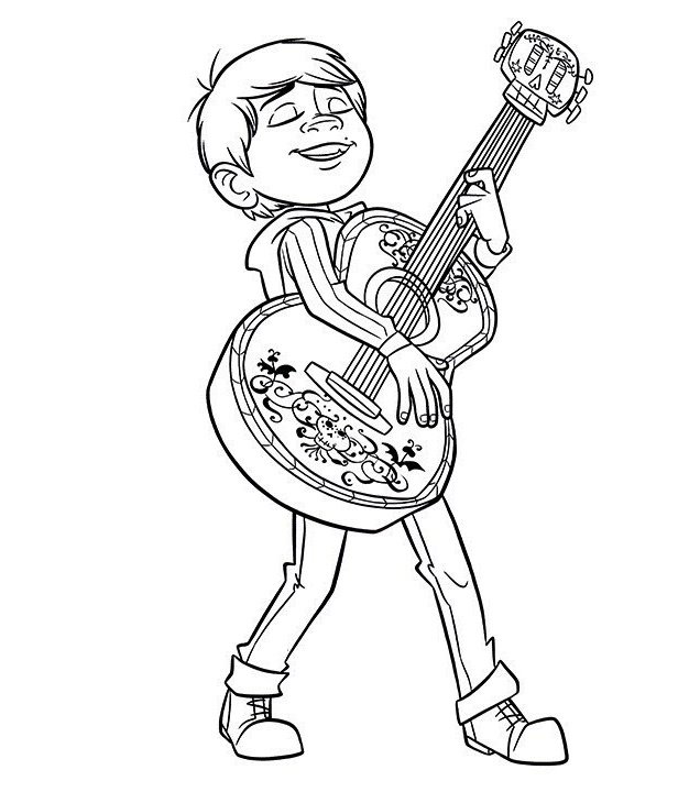 636x720 Top 8 Coco Coloring Sheets Awaiting You To Choose