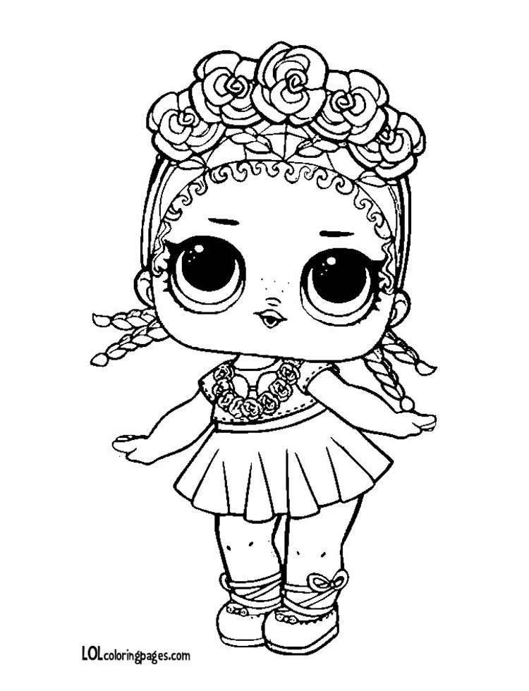 750x980 Coconut Qt Coloring Page Lol Surprise Doll Coloring Pages