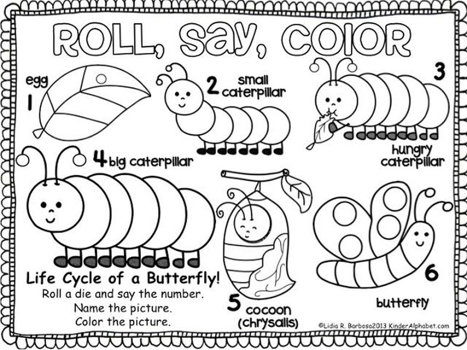 960x720 Very Hungry Caterpillar Coloring Page Very Hungry Caterpillar