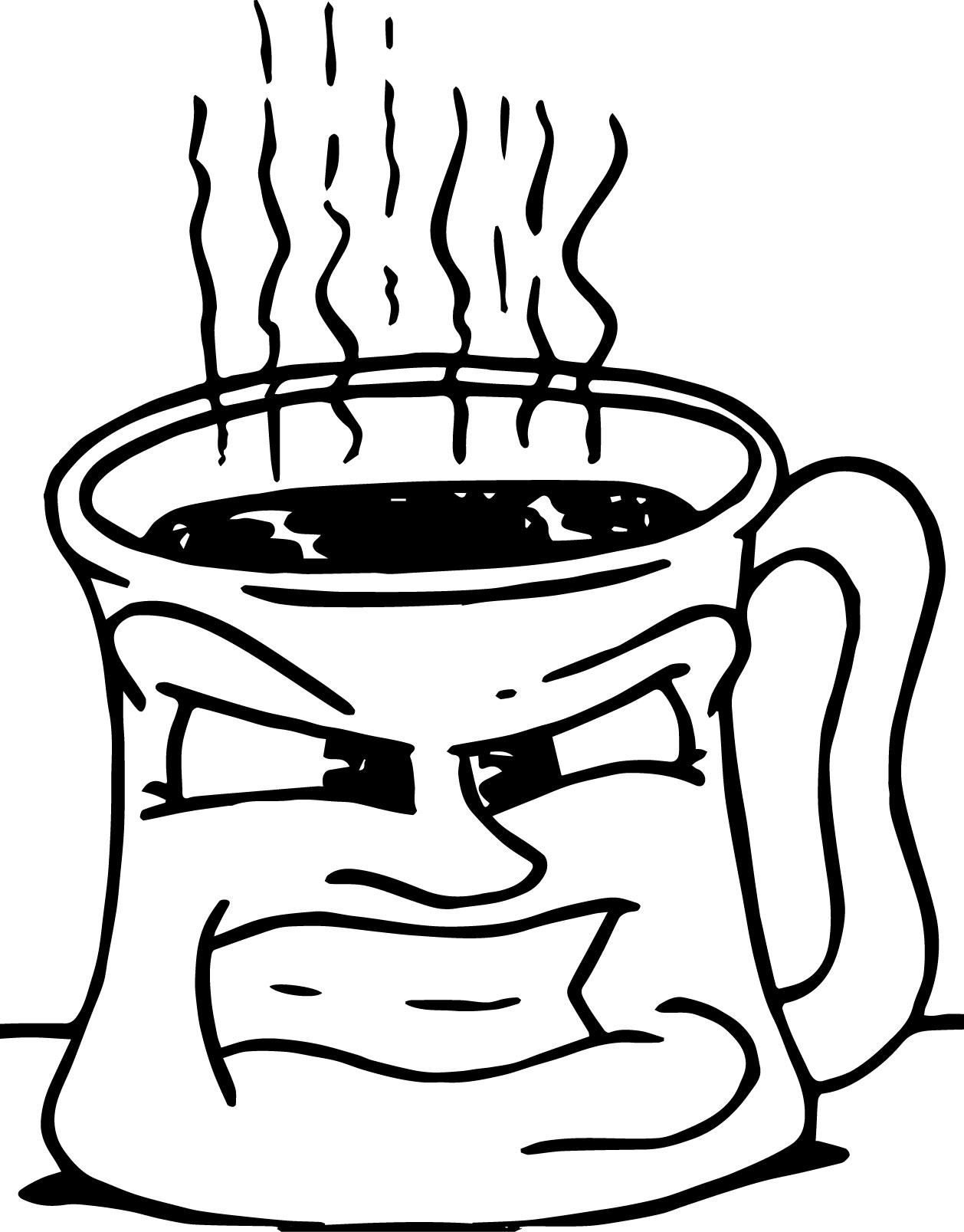 1258x1607 Hot Chocolate Coloring Page 137 Fine Coffee Cup Pages
