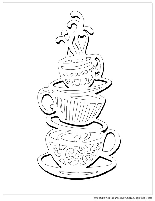 495x640 My Cup Overflows Tea And Coffee