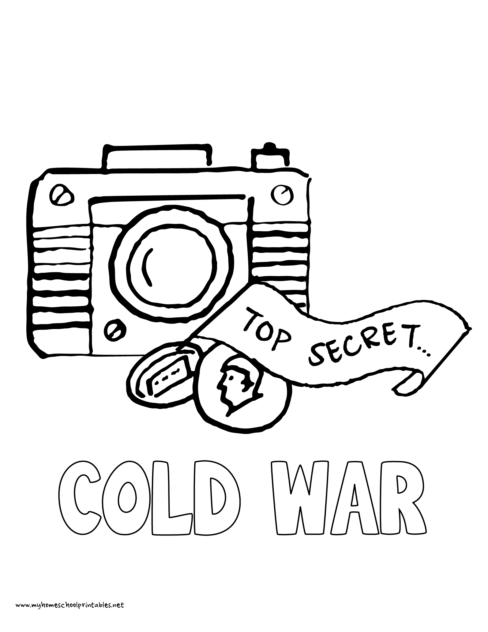 1594x2063 History Coloring Pages Volume 4 Spy Gear