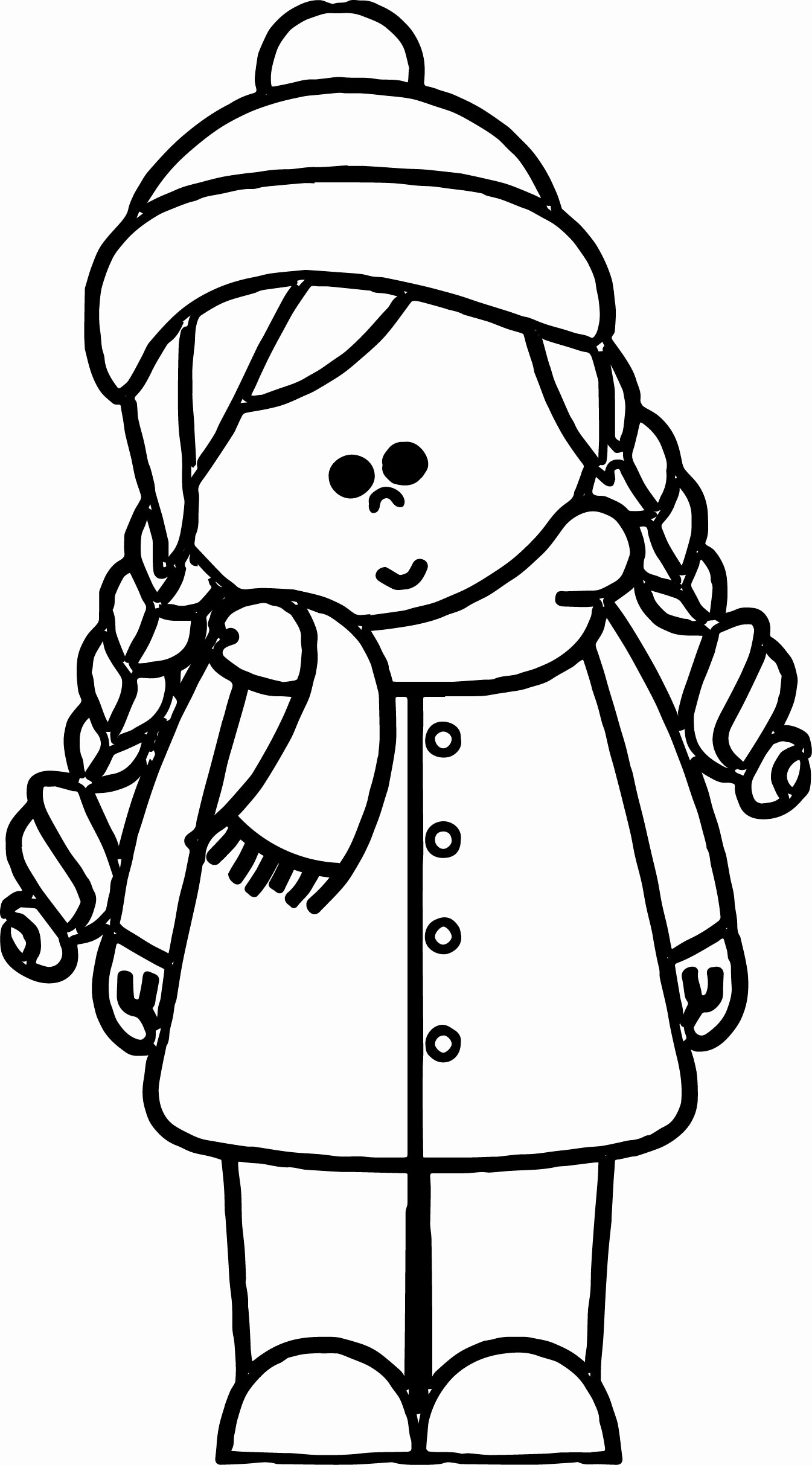 Cold Weather Coloring Pages