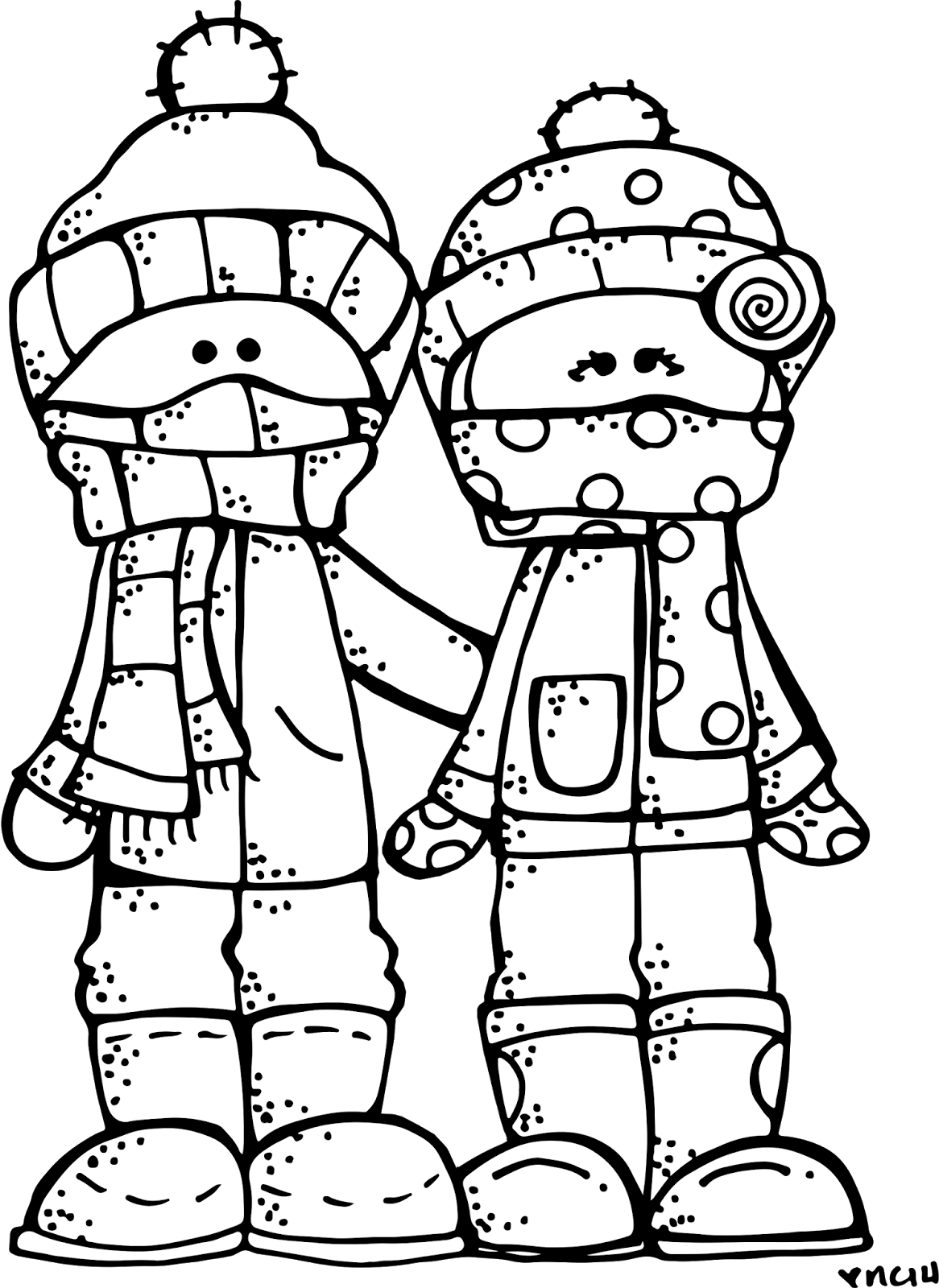 1166x1600 Melonheadz Lds Illustrating Winter Freebie ) Lds