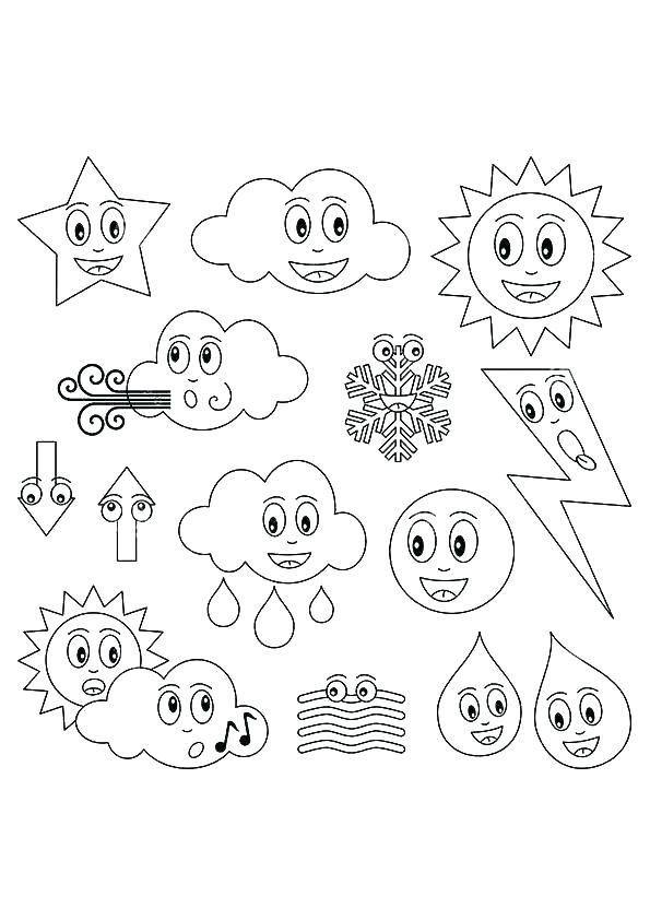 595x842 Weather Coloring Pages Weather Coloring Page Weather Coloring Page
