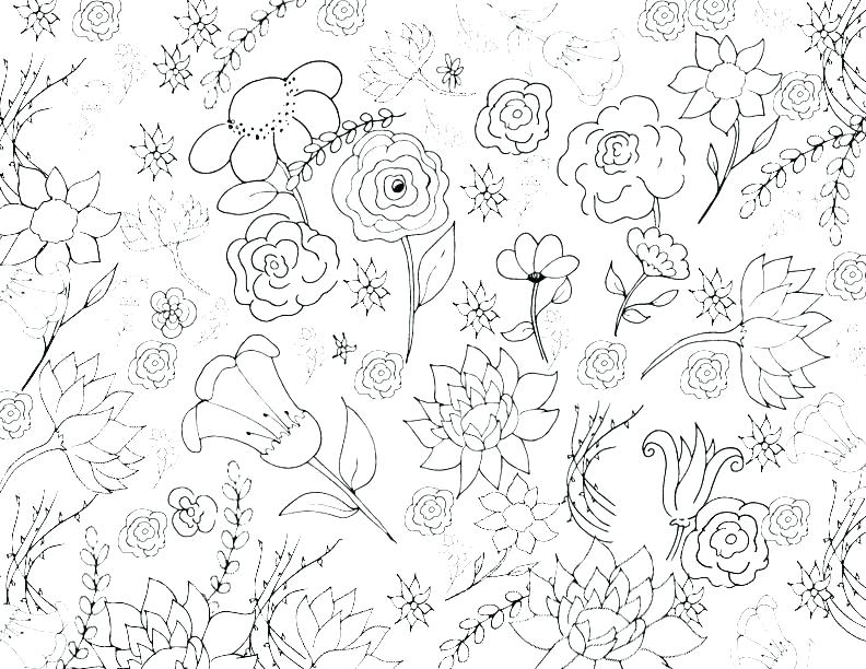 792x612 Collage Coloring Pages Doodle Collage By Jazzy Coloring Page