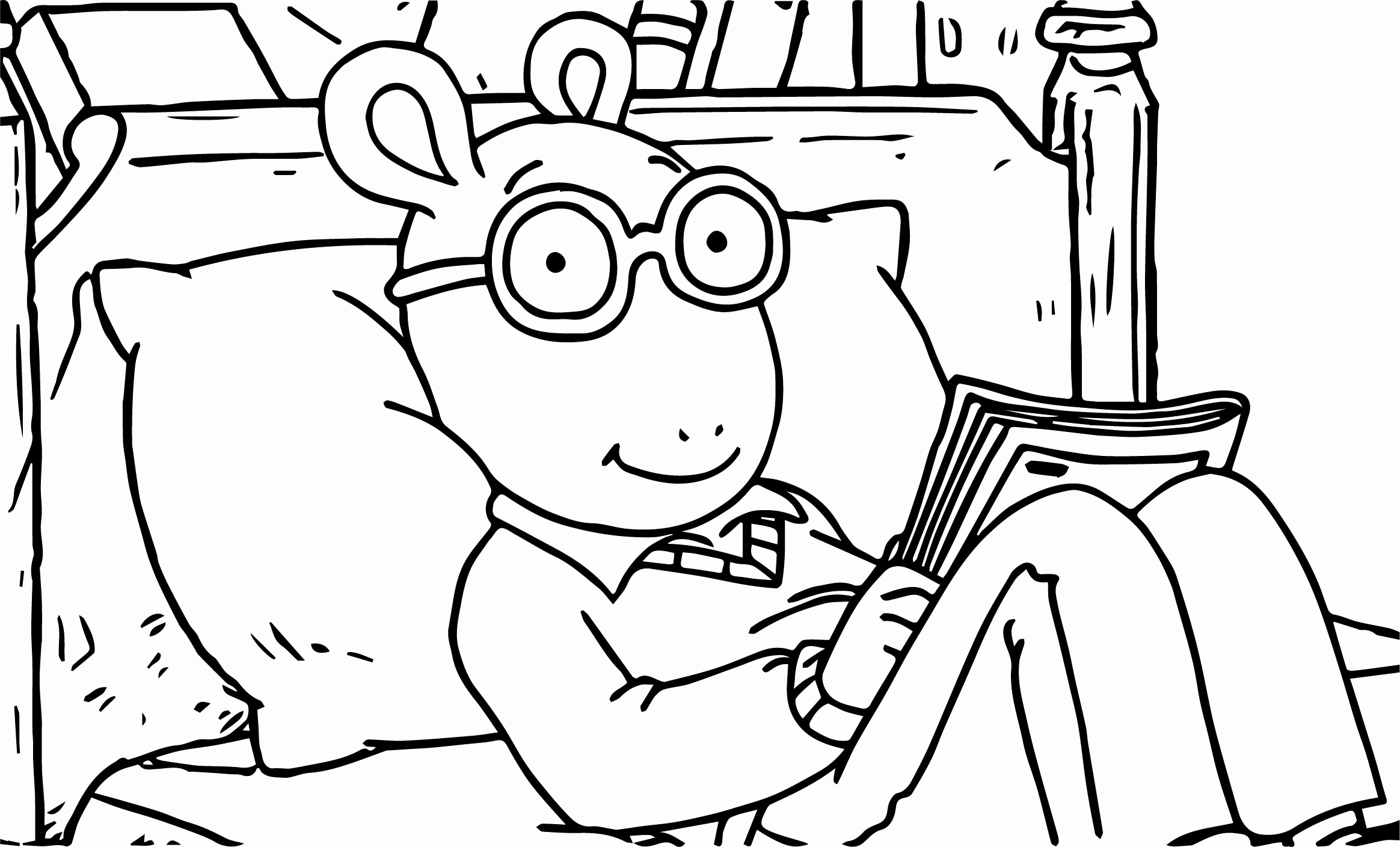 2328x1408 50 Unique Images Of Arthur Coloring Pages