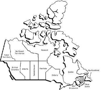 350x308 Free Kids Coloring Pages Canadian Map