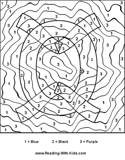 512x653 Color By Number Coloring Pages