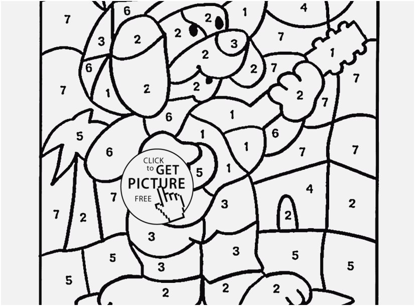 827x609 Kindergarten Color By Number Display Color By Number Coloring