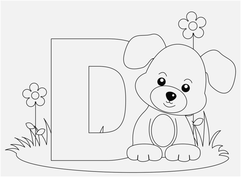 Color By Letters Coloring Pages