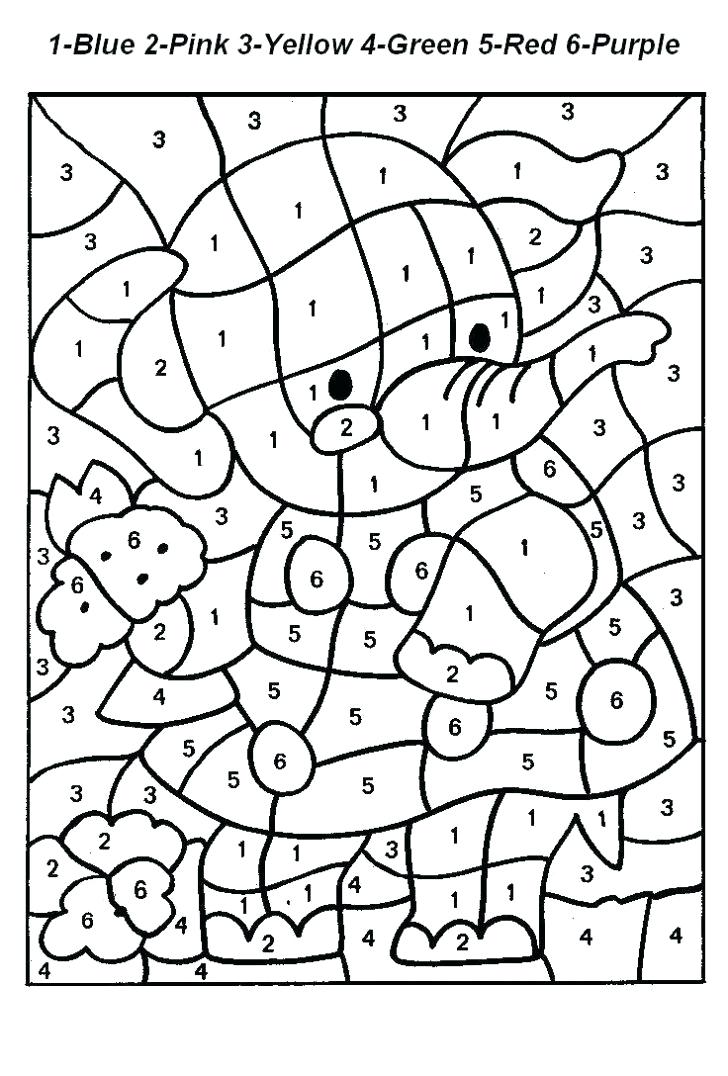 728x1076 Color By Numbers Christmas Coloring Pages Free Coloring Pages