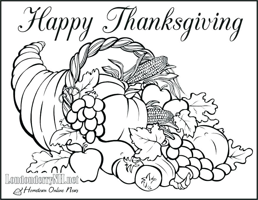 878x679 Free Thanksgiving Color By Number Printable Pages Thanksgiving