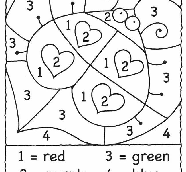 650x600 Valentine Color By Number Best 25 Valentine Colors Ideas