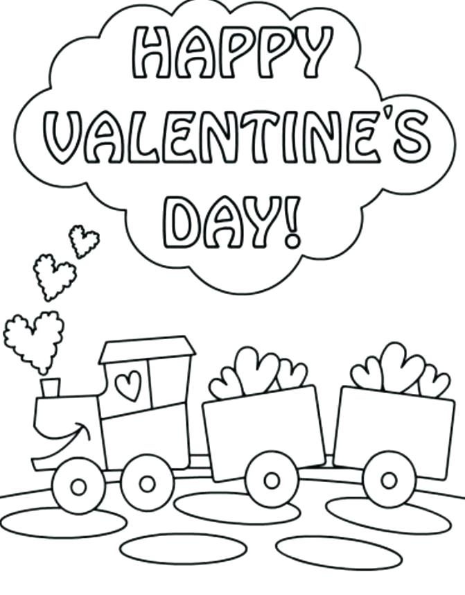 671x858 Valentines Color Page Printable Valentines Day Coloring Pages Be