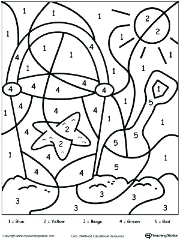 618x824 Free Printable Color By Number Coloring Pages Best Coloring Color