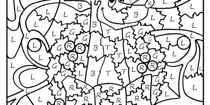720x360 Number Coded Coloring Pages Color Coloring Pages Kart Pictures