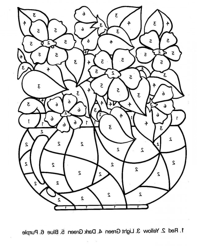 640x800 The Best Color Coded Coloring Pages Kindergarten