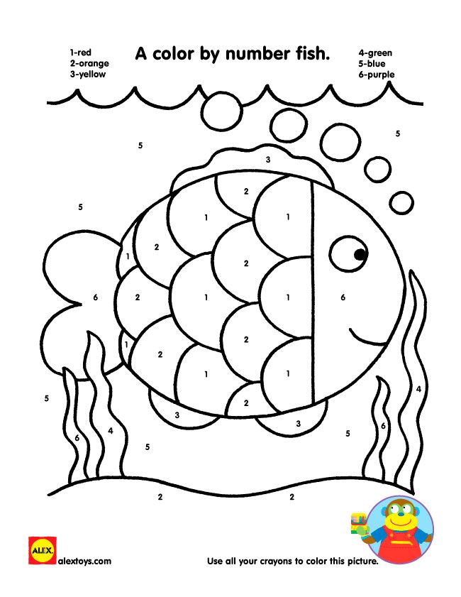 Color Counts Coloring Pages
