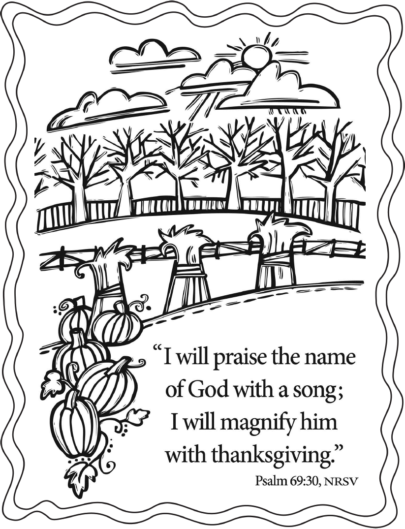 823x1075 Every Window Counts Coloring Page