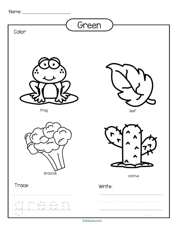 618x800 Green Coloring Pages Color Green Worksheets Color Green Coloring