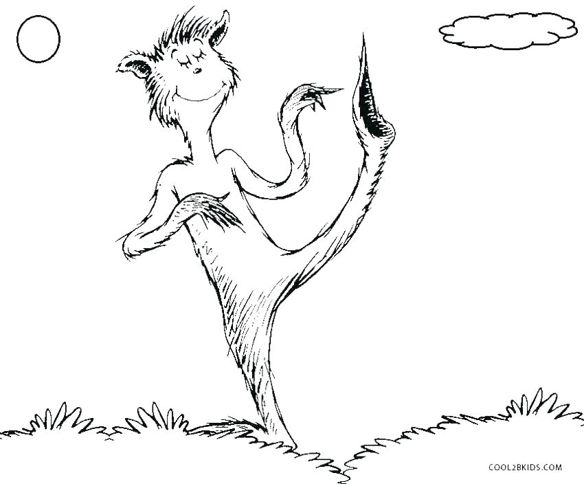 850x704 Green Coloring Pages Cool Green Eggs And Ham Coloring Page