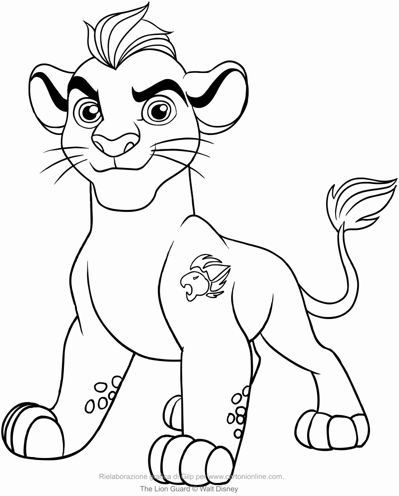 Color Guard Coloring Pages