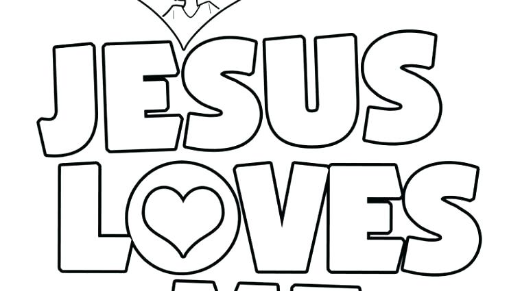 742x425 Jesus Loves Me Color Superb Jesus Loves Me Coloring Page