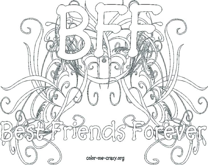 730x579 Best Friend Coloring Pages To Print Wonderful Best Friends