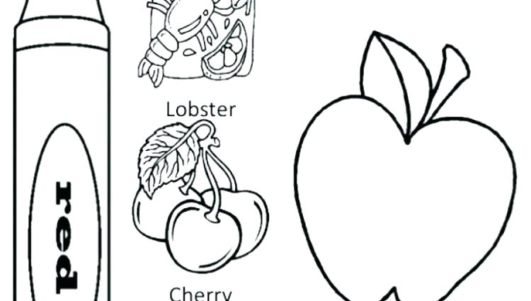 750x425 Red Coloring Pages Colors Coloring Worksheet Sketch Coloring Page