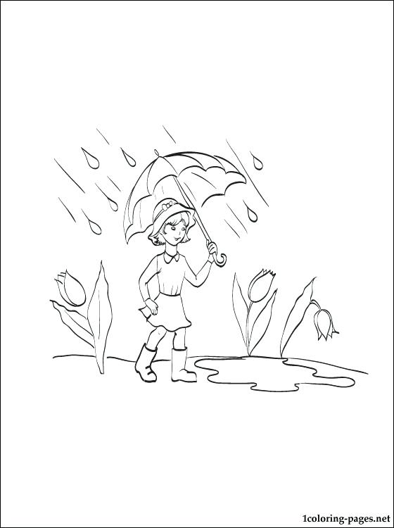 560x750 Drawn Umbrella Pencil And In Color Drawn Umbrella Free Coloring