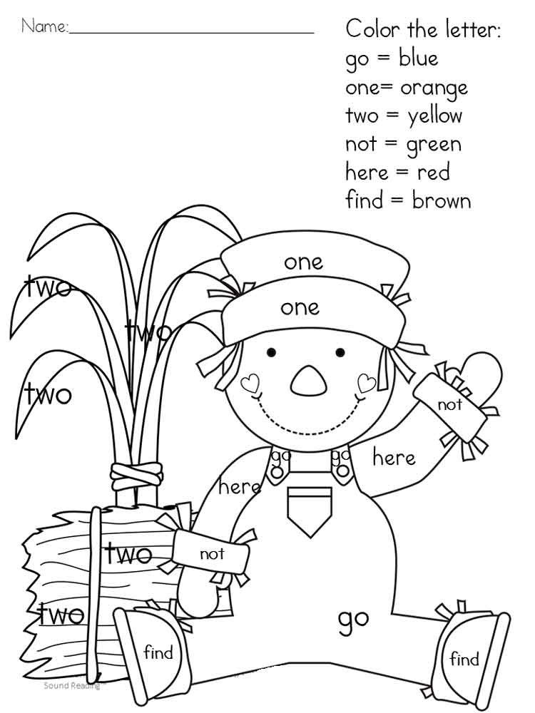 750x1000 Sight Words Coloring Pages Twisty Noodle For Kids 28245