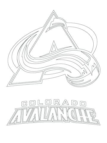 360x480 Boston Bruins Logo Coloring Page Avalanche Logo Coloring Page