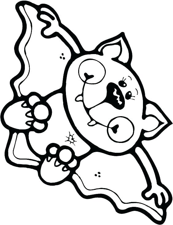 564x732 Bat Coloring Sheets Baseball Bats Coloring Pages Bats To Color