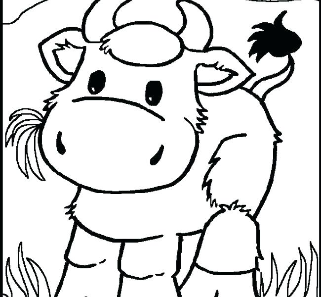 650x600 Cow Pictures To Color Or Cow Coloring Pages Photo Pictures