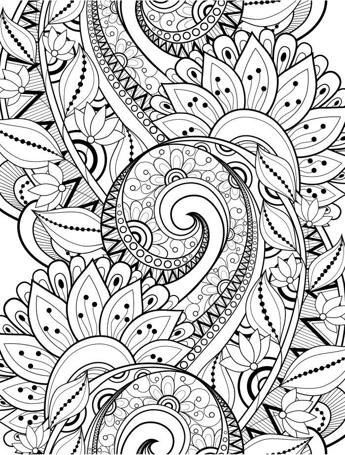 Colored Pencil Coloring Pages