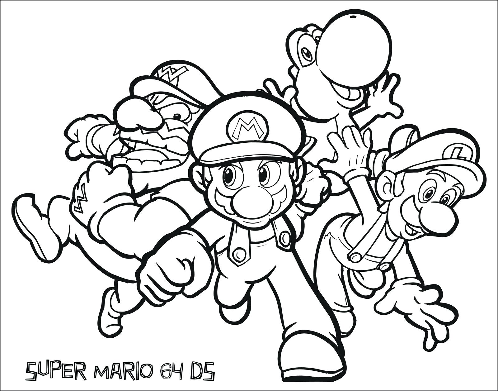 1600x1255 Drawn Color Pencil And In Mario Coloring Pages Bullet Bill 5 Super