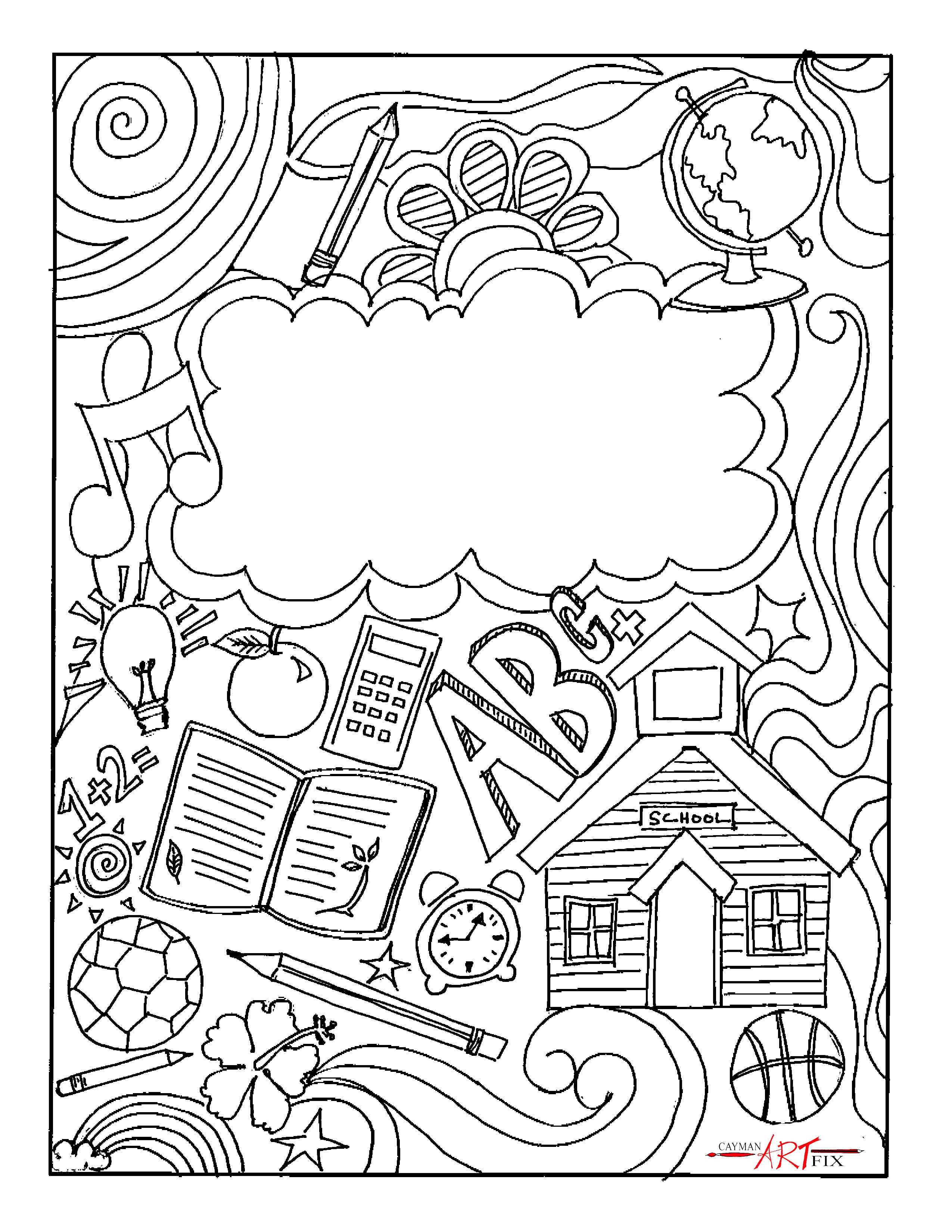 2550x3300 Printable Binder Covers For Back To School Fun!