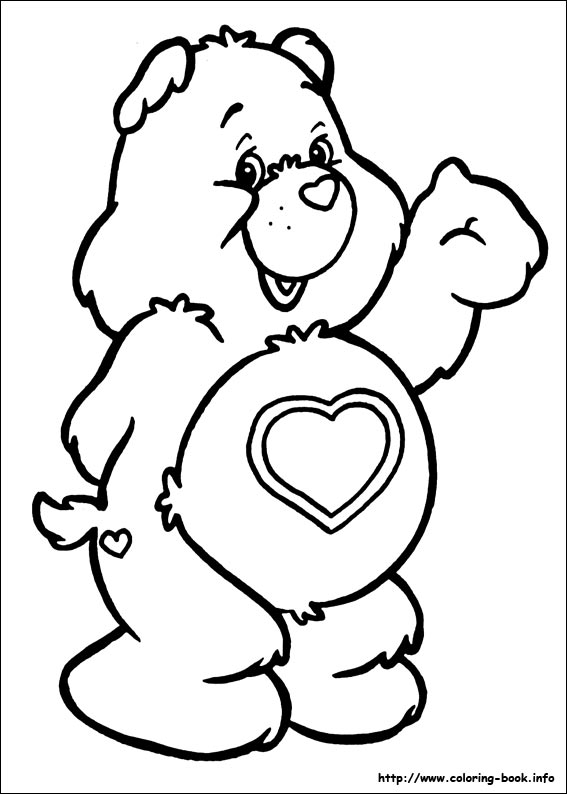 567x794 The Care Bears Coloring Picture Care Bears Care
