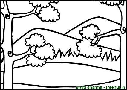 425x301 Background Coloring Pages