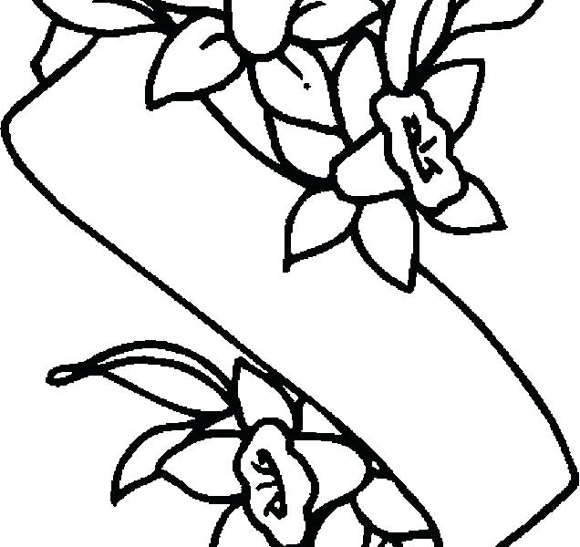 636x600 Banner Coloring Pages Banner Coloring Pages Lily Banner Coloring