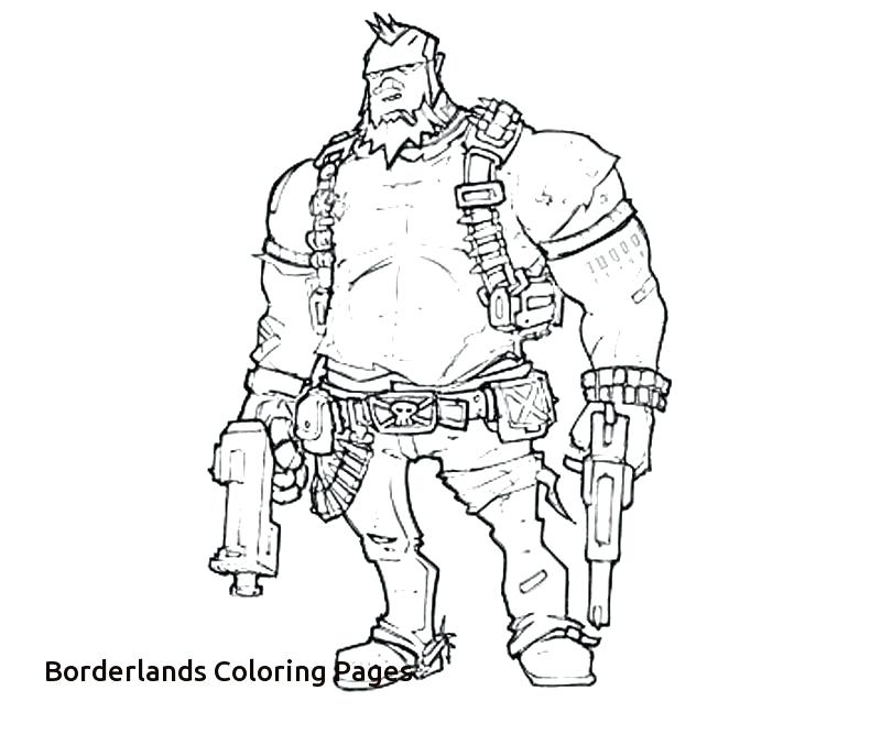 800x667 Borderlands Coloring Pages Borders 2 Coloring Page Borderlands 2