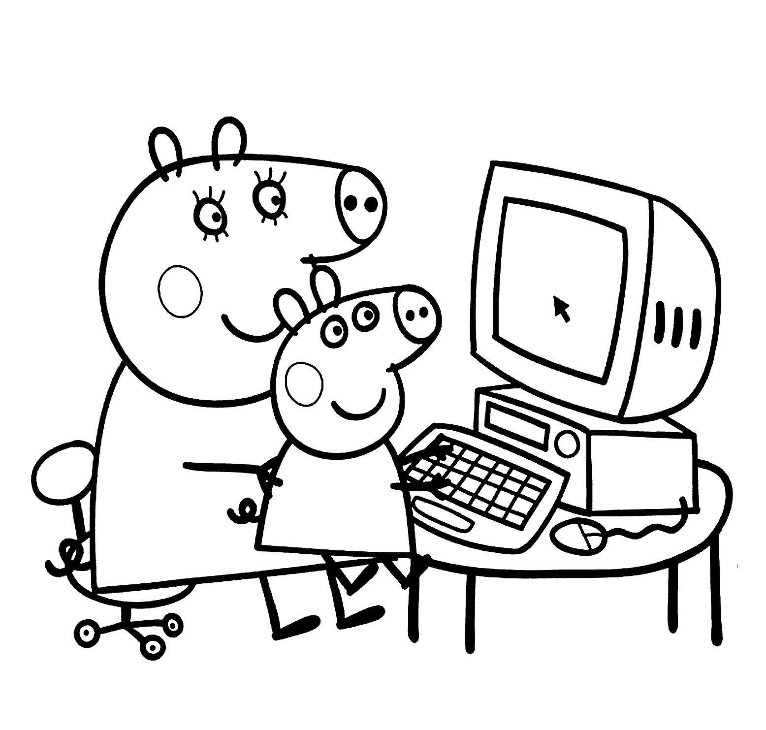 1556x1483 Mainstream A Chair For My Mother Coloring Page