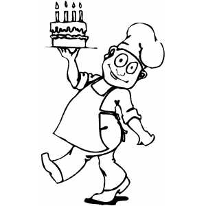 300x300 Top 79 Chef Coloring Pages
