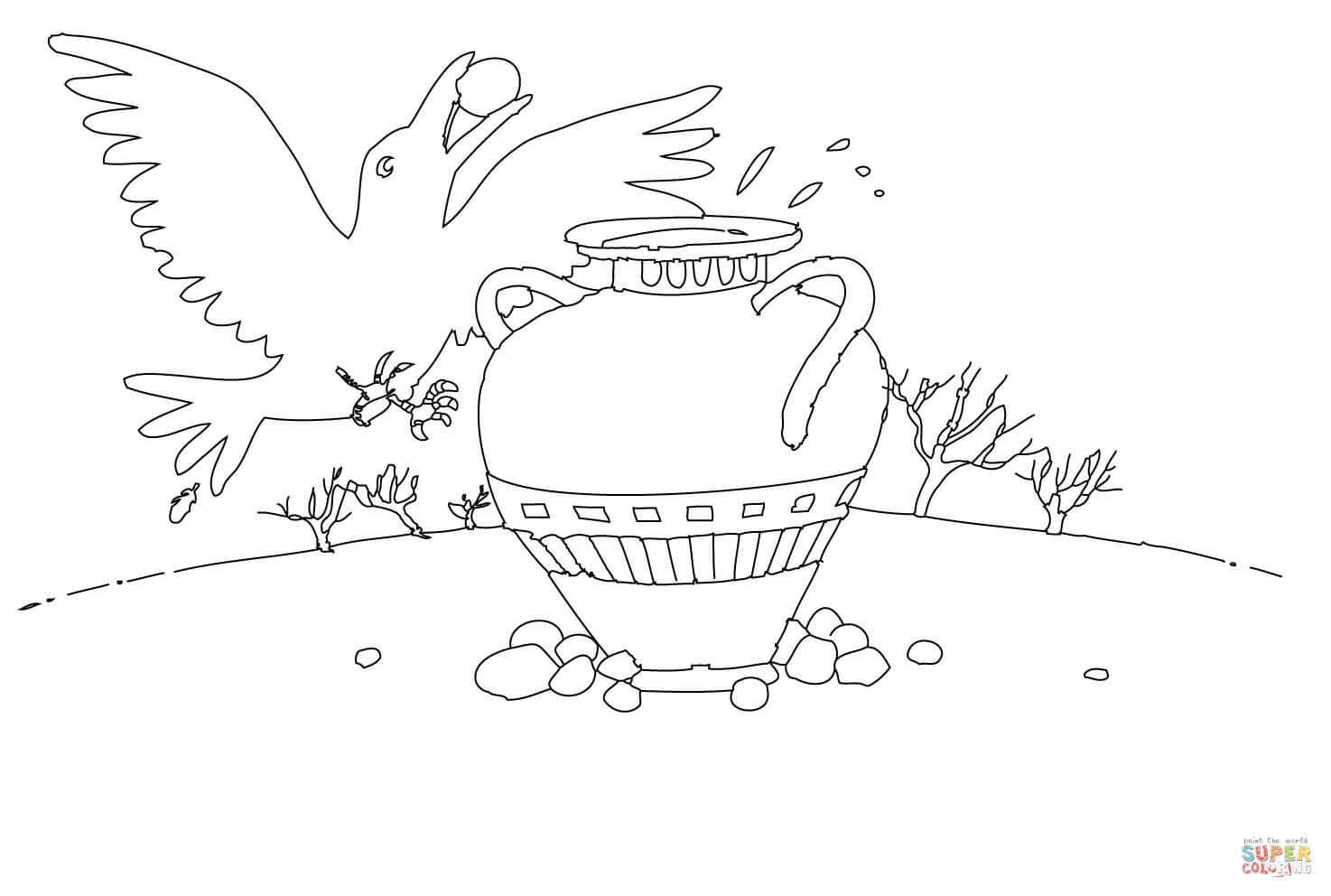 1474x992 Crows Coloring Pages Free Unbelievable Crow Color Page
