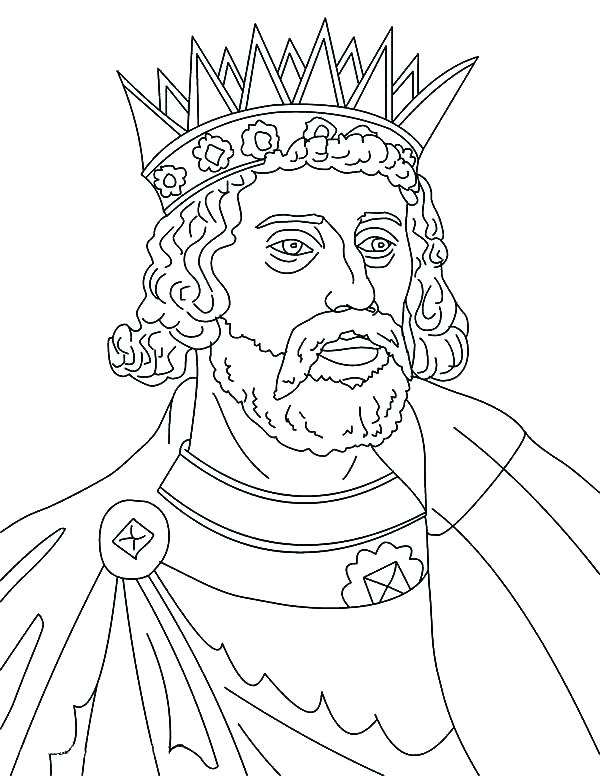 600x776 Coloring Pages King King Coloring Pages King Iii Colouring Page